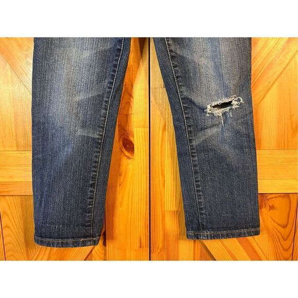 Aeropostale Capri Jeans Womens Size 1/2 Distressed (4406) - Picture 2 of 7